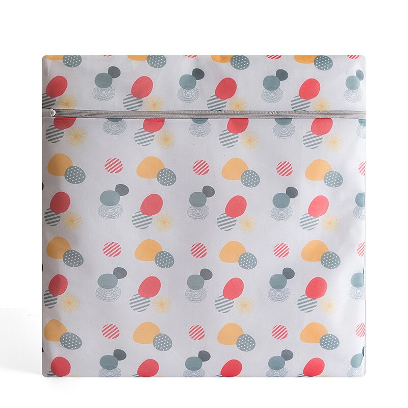 Sqinans mesh tvättpåsar för tvättmaskiner rese tvättpåse arrangör behå tvättpåse: 60 x 60cm