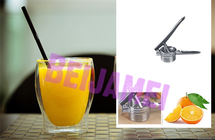 Beijamei manuell appelsin sitron juicer liten granateplepresser presser multifunksjonell potetpresser kjøkkenverktøy