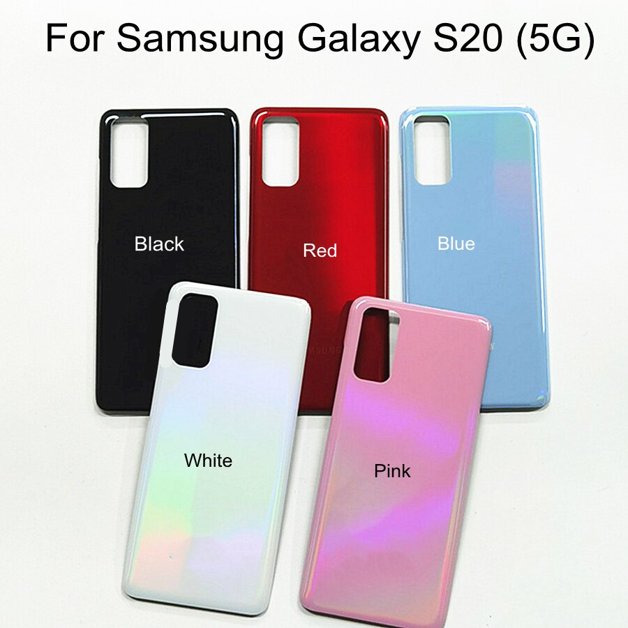 For Samsung Galaxy S20 5G G9810 SM-G981 Battery Back Rear Cover Door Housing Replacement