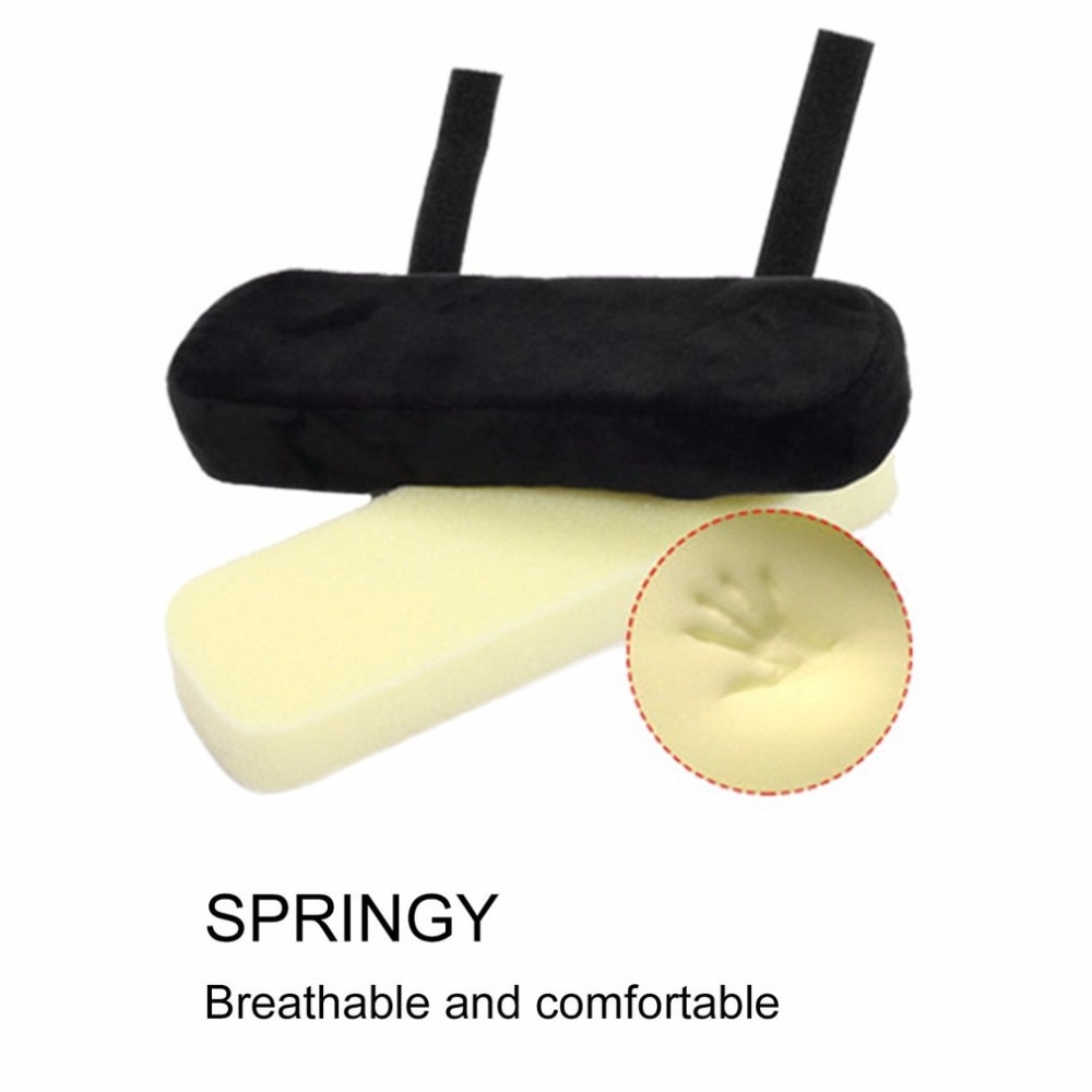 2 st stol armstödsdynor ultramjukt memory foam armbågskudde stöd universell passform för hem eller kontor stol för armbågsavlastning