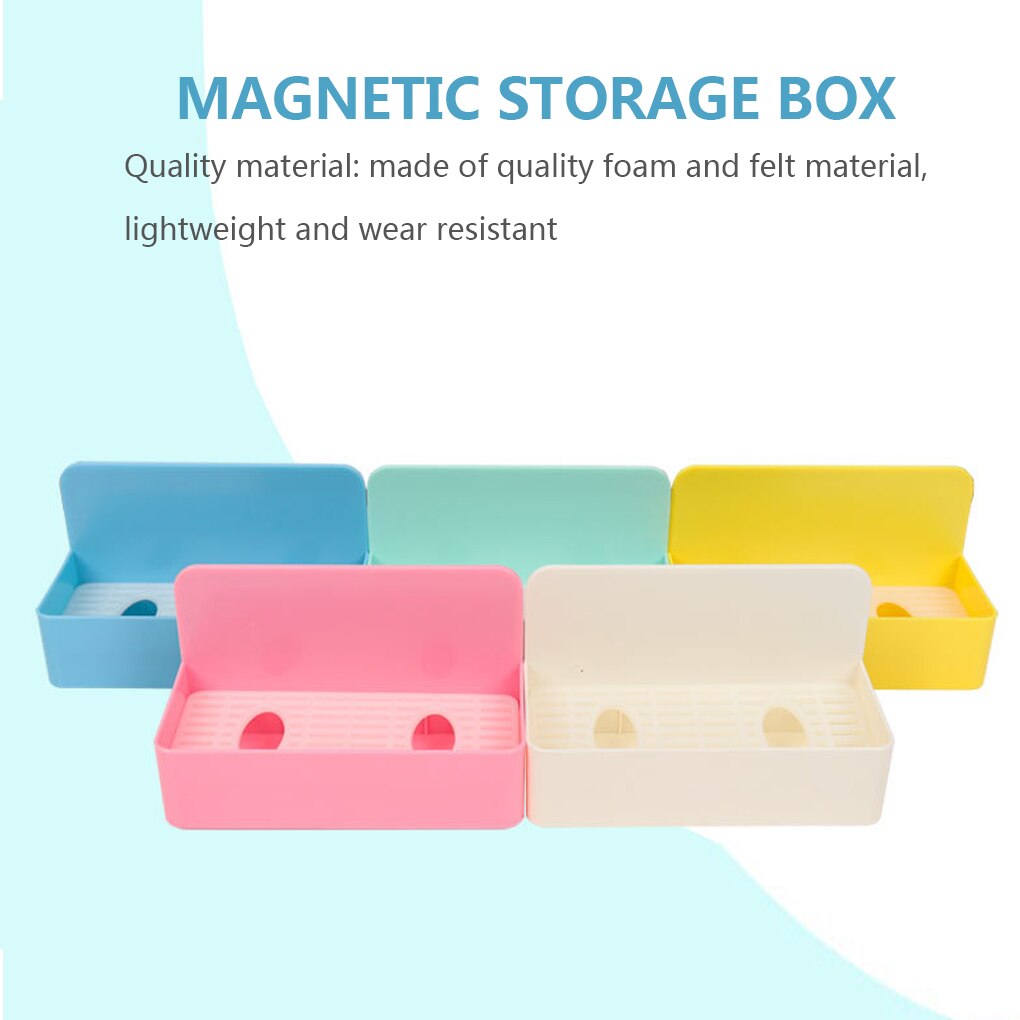 Magnetic Marker Holder Multipurpose Stationery Cases Holding Containers Storage Container for Meeting Room Office Classroom Use
