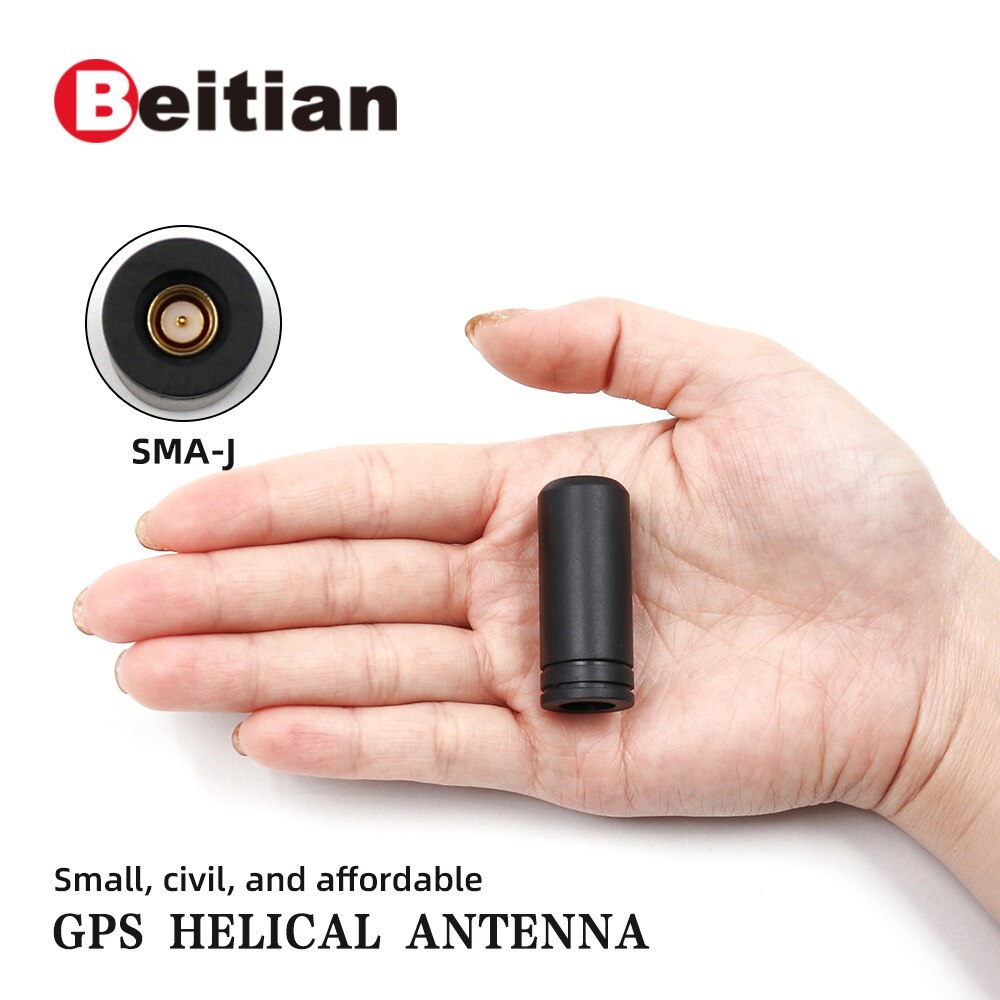 Beitian Gps Antenne 1575.42Mhz 16.3*16.3*40Mm SMA-J Connector 2.7 ~ 3.3V BT-1634