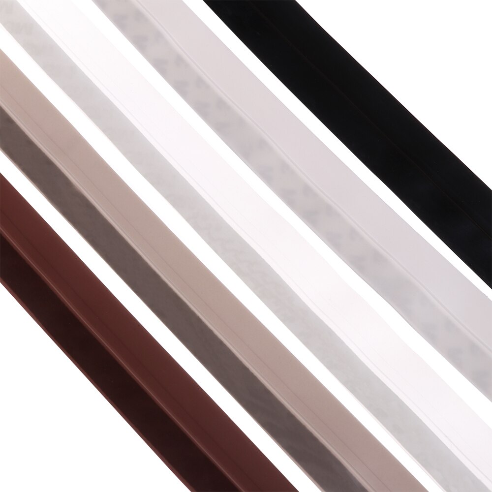 1Pcs 35mm Frameless Window Sliding Door Seals Sliding Sealing Strips Weatherstrip Draft Stopper For Door Silicon Rubber