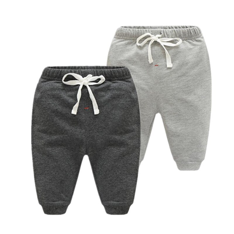 Spring baby boy pants Cotton sport Baby Boys clothing for newborn - 18M infant baby Elastic Waist panties kids clothes