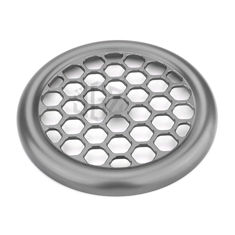 Accessoires de protection latérale ronde de protection de moteur de commande numérique par ordinateur de moto pour la série de Piaggio Vespa Sprint Primavera LXV LX 150 150CC: Titanium