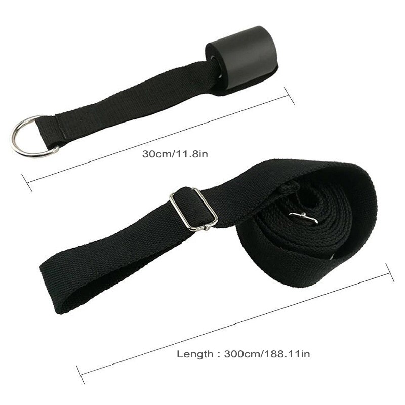 Yoga accessoires huishoudelijke eenvoudige split trainingsriem deur ballet stretch riem beenpers stretch touw yoga stretch riem