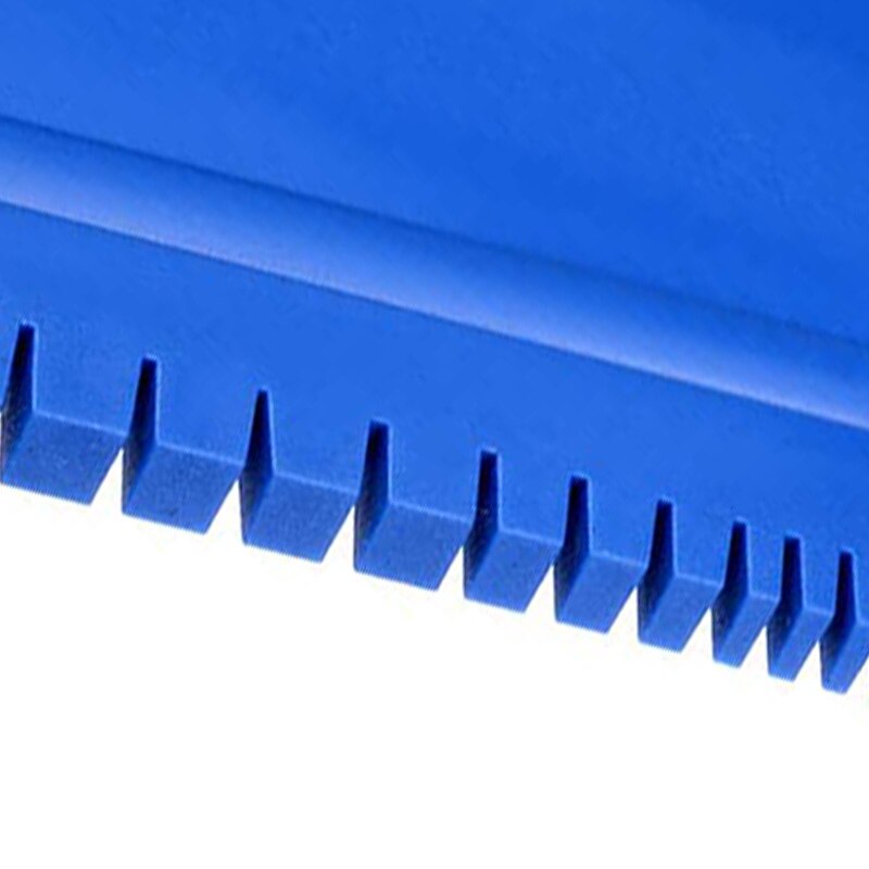 Wood Grain Tool 4.7 Inch Ladder Rubber Graining Pattern Scraper Tool for Wall Painting Decoration DIY MS15 Blue