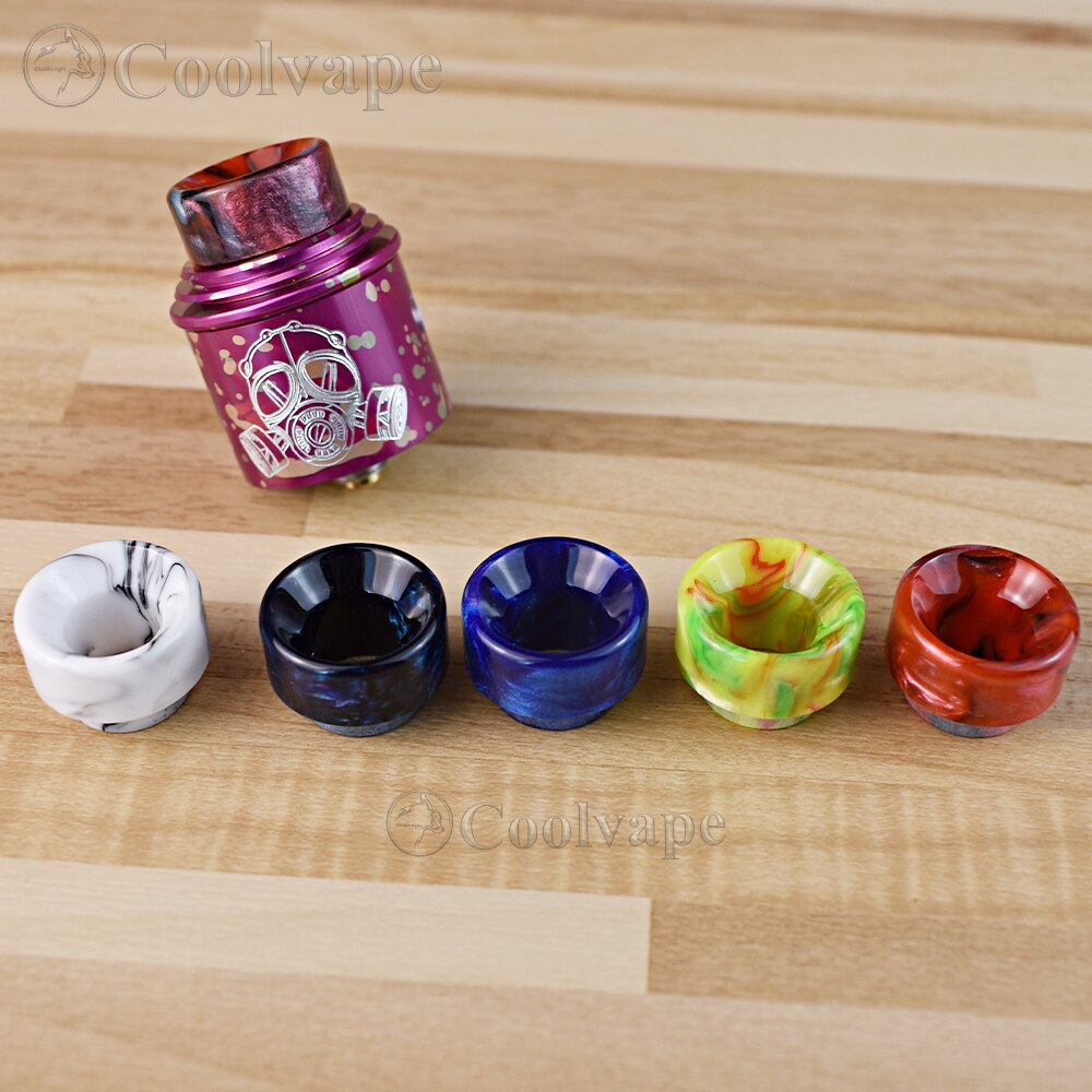 WOLF COOLVAPE Vape accessori 810 Drip Tip resina serbatoio per sigaretta elettronica bocchino per profilo RDA rivelazione GEN 2 RDA RDA rta