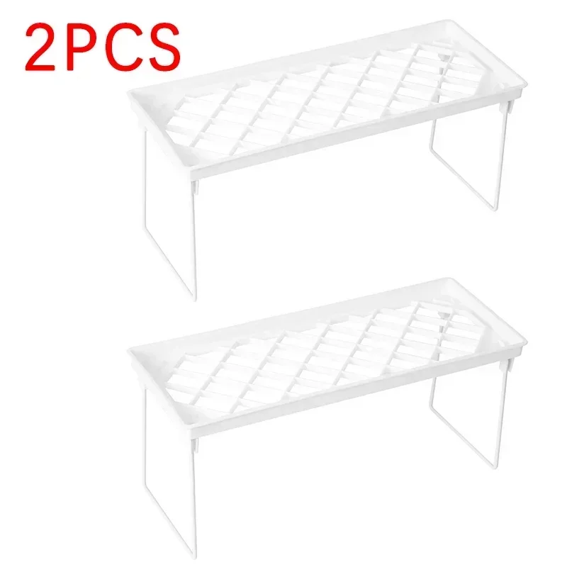 1/2 stücke Klapp Regal Lagerung Rack Küche Badezimmer Klapp Schrank Lagerung Rack Küche Neuheit Zubehör Artikel Organizer: Lila