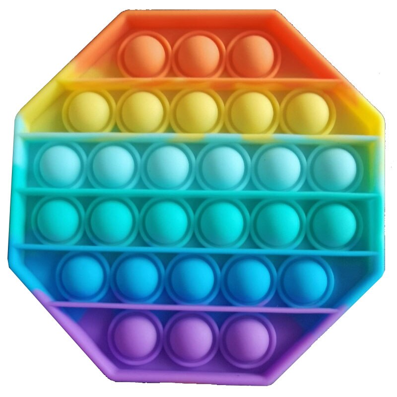 Push Pop Blase Zappeln Pop Es Sensorischen Spezielle Autismus Bedürfnisse Squishy Stressabbau Silikon Erwachsenen Kind Anti-stress Tier spielzeug: A