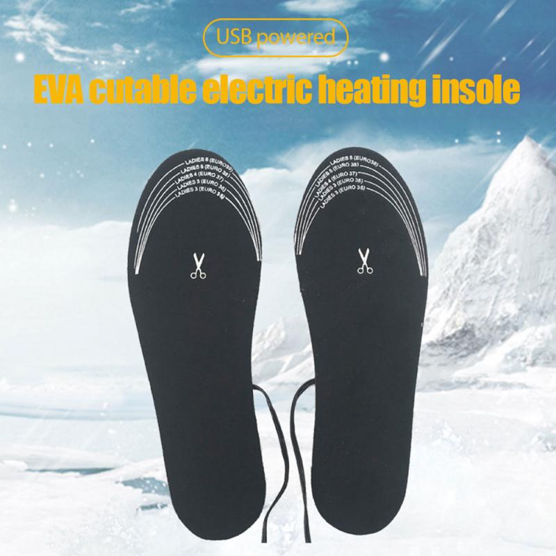 Semelles Chauffantes électriques Avec Sangle - Pour Garder Les Pieds Au Chaud En Hiver Au Travail, En Randonnée Ou En Course