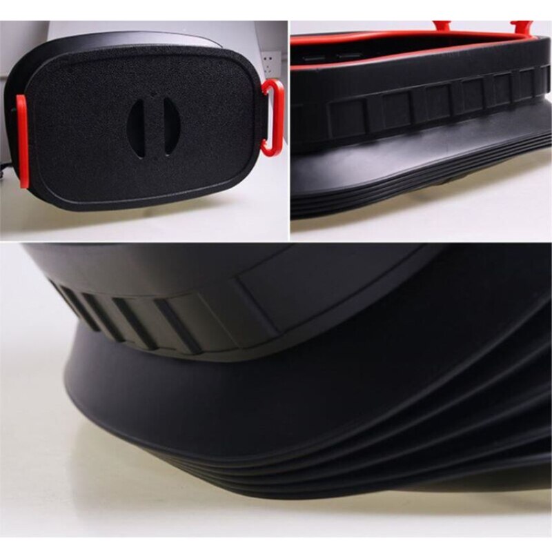 Portable Fishing Water Bucket 37L With Lid Space Saving Outdoor Waterpot Collapsible Rectangular Handy Basket