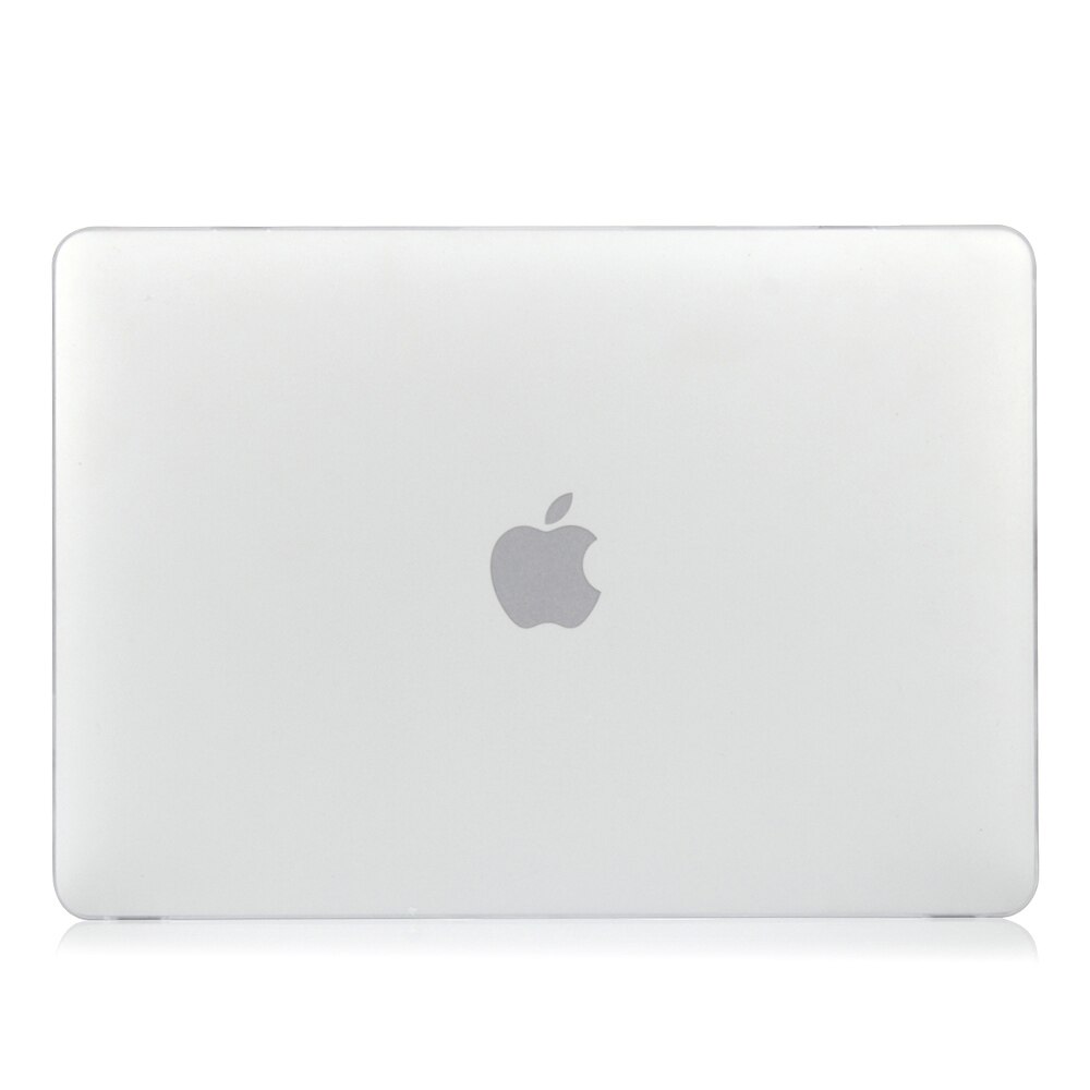 Case for Apple Laptop,Rubberized(Matte) Hard Cover For Mac Book White 13" MC 516 MC207 A1342 Free Keyboard Cover: Transparent