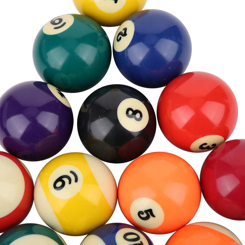 Juego de bolas de billar para sala de billar, accesorio para sala de juegos, juego de bolas de billar