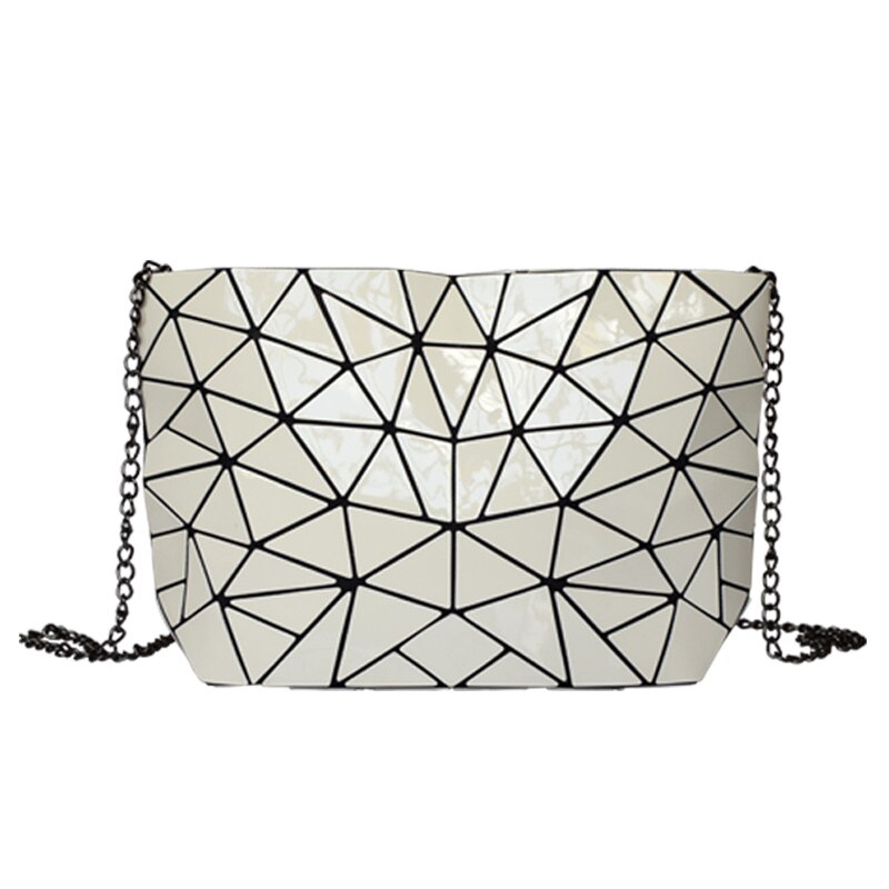 Bao Tassen Voor Vrouwen Mode Handtas Strand Tas Geometrische Crossbody Tassen Voor Vrouwen Portemonnee Zomer Schoudertas: white 2