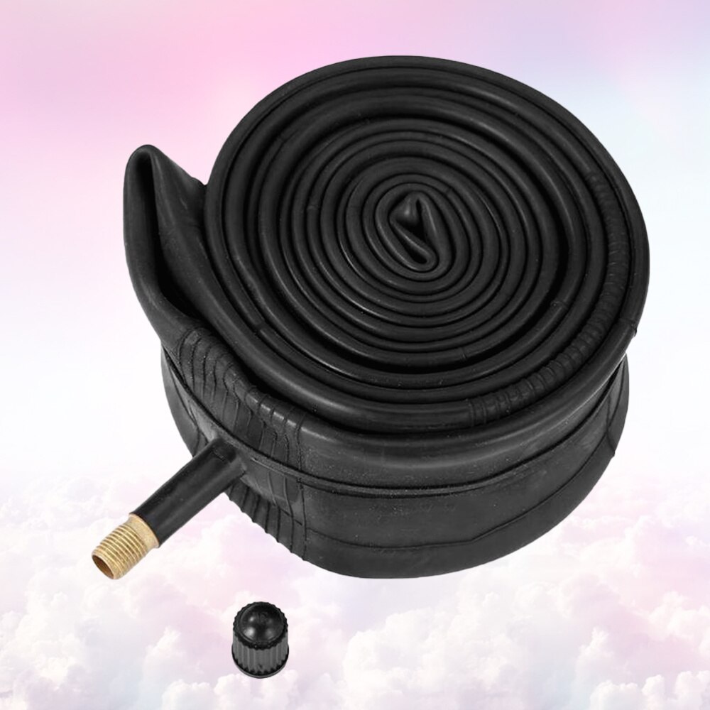 1 Set Bike Inner Tube Black Durable Tyre Bike Tube Tire for Bicycle Cycling