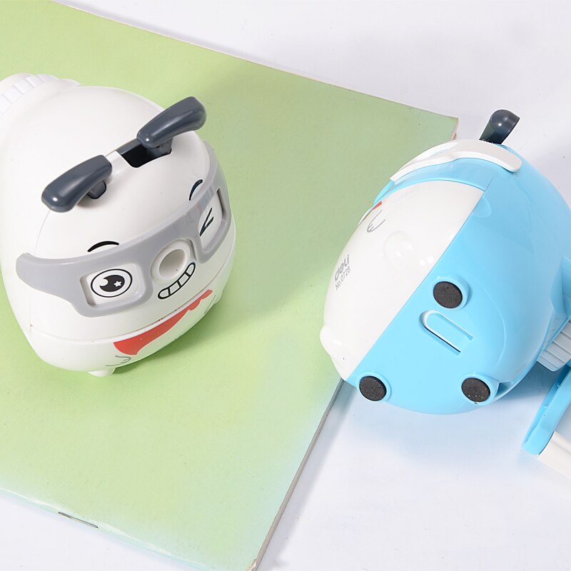 Novelty Cartoon Dog Pencil Sharpener Plastic Mechanical Pencil Sharpener for Kids School Stationery Supplies