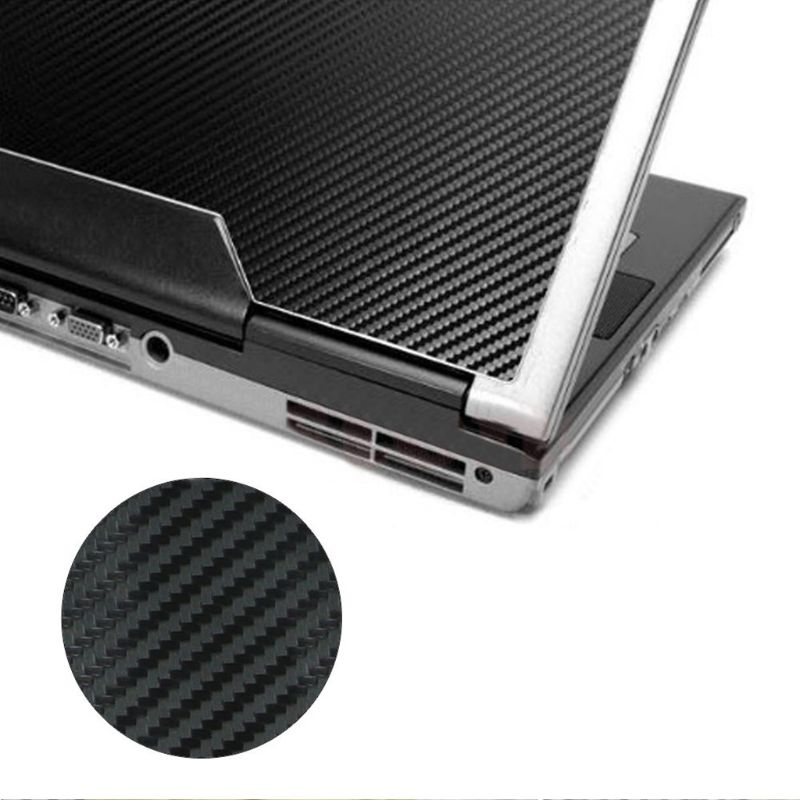 3D Carbon Fibre Skin Cover Decal Wrap Sticker Case For 17" Laptop Notebook PC