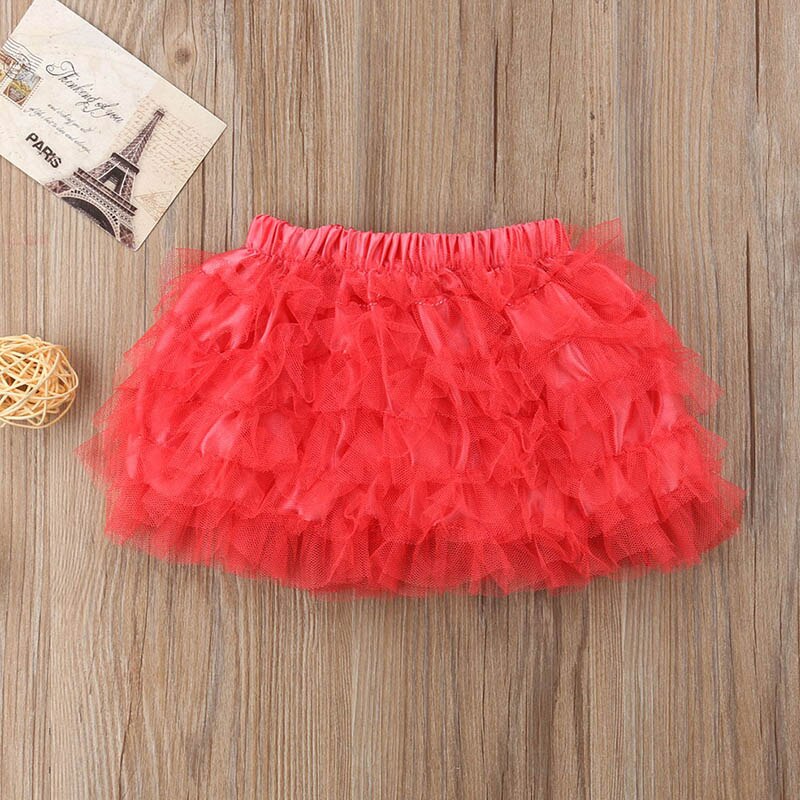 Zomer Tutu Rokken Baby Meisje Candy Kleur Mesh Tutu Rok 3 M-18 M Kinderen Kids Peuter Kleding