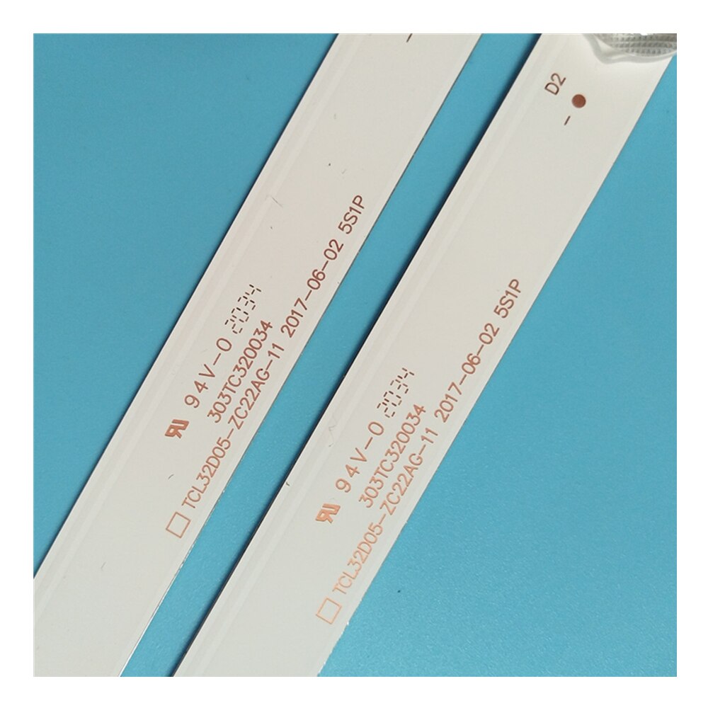 564mm TV Lamps Kit LED Backlight Strips For FUSION FLTV-32T100T LED Bars Bands TCL32D05-ZC22AG-17 Rulers 4C-LB320T-ZC2 TC320M22