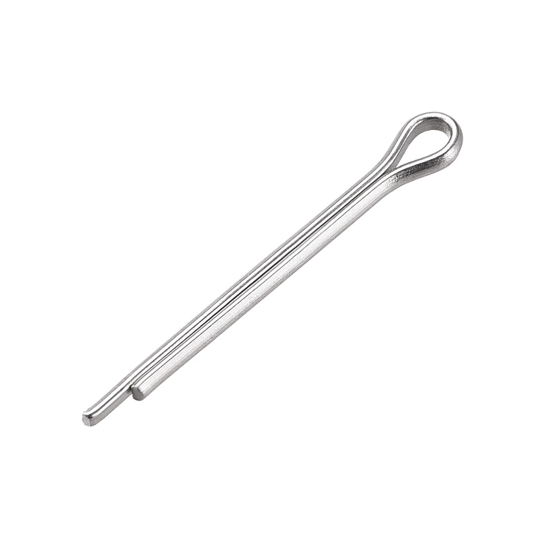 Uxcell 60pcs Split Cotter Pin 15mm X 16mm 304 Stainless Steel 2 Prongs Silver Tone For Home 