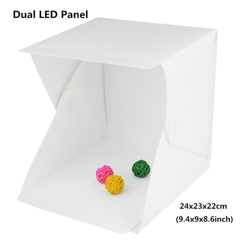 Softbox Flash Portable 31cm – Avec Cartes Grise/blanche/noire, Pour Balance Des Blancs Et Lumière Douce