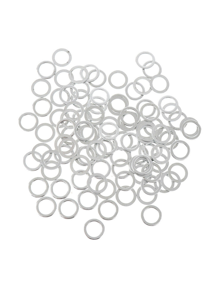 100Pcs Skateboard Truck Axle Washers Rings for Speed Bearing Performance Outdoors Skateboarding Accessories