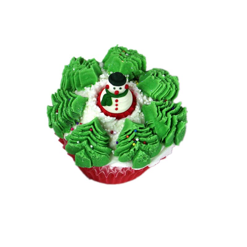 Shenhong 2 stk. juletræ glasur rørspidser specielle russiske bladdyse bageudstyr cupcake kage dekorere wienerbrød bagningsværktøjer