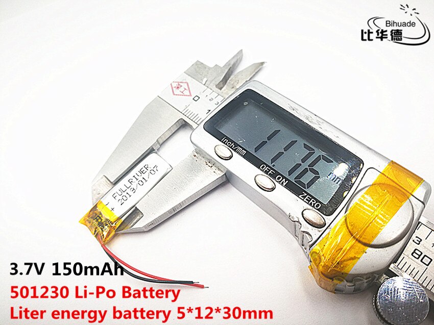 Production of in 051230 501230 150MAH BT150 Bluetooth Headset 3.7V lithium polymer battery 37V