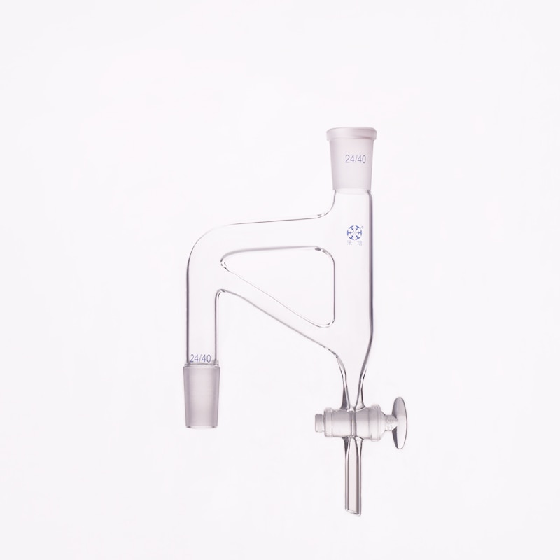 Olie Water reflux separator met glas zuiger klep 24/40, Olie Water Decanter Separator met Glazen Stop Destillatie