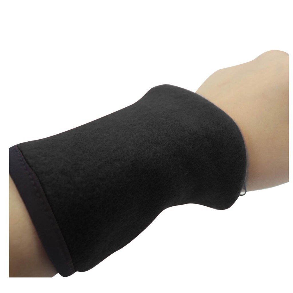 Pols Portemonnee Pouch Rits Running Travel Gym Fietsen Veilig Sport Pols Portemonnee: Black 