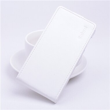 9 colors Flip Leather Cover Case for Lenovo Vibe P1M P1ma40 P1mc50 5.0 inch Vertical Back Cover Open Up and Down: White