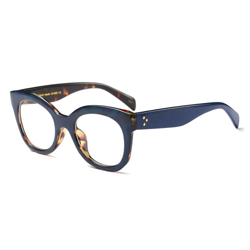 Thick Rim Frame Optical Eyeglasses Full Rim Women Prescription Glasses Frame Female Colorful Spectacles Brand