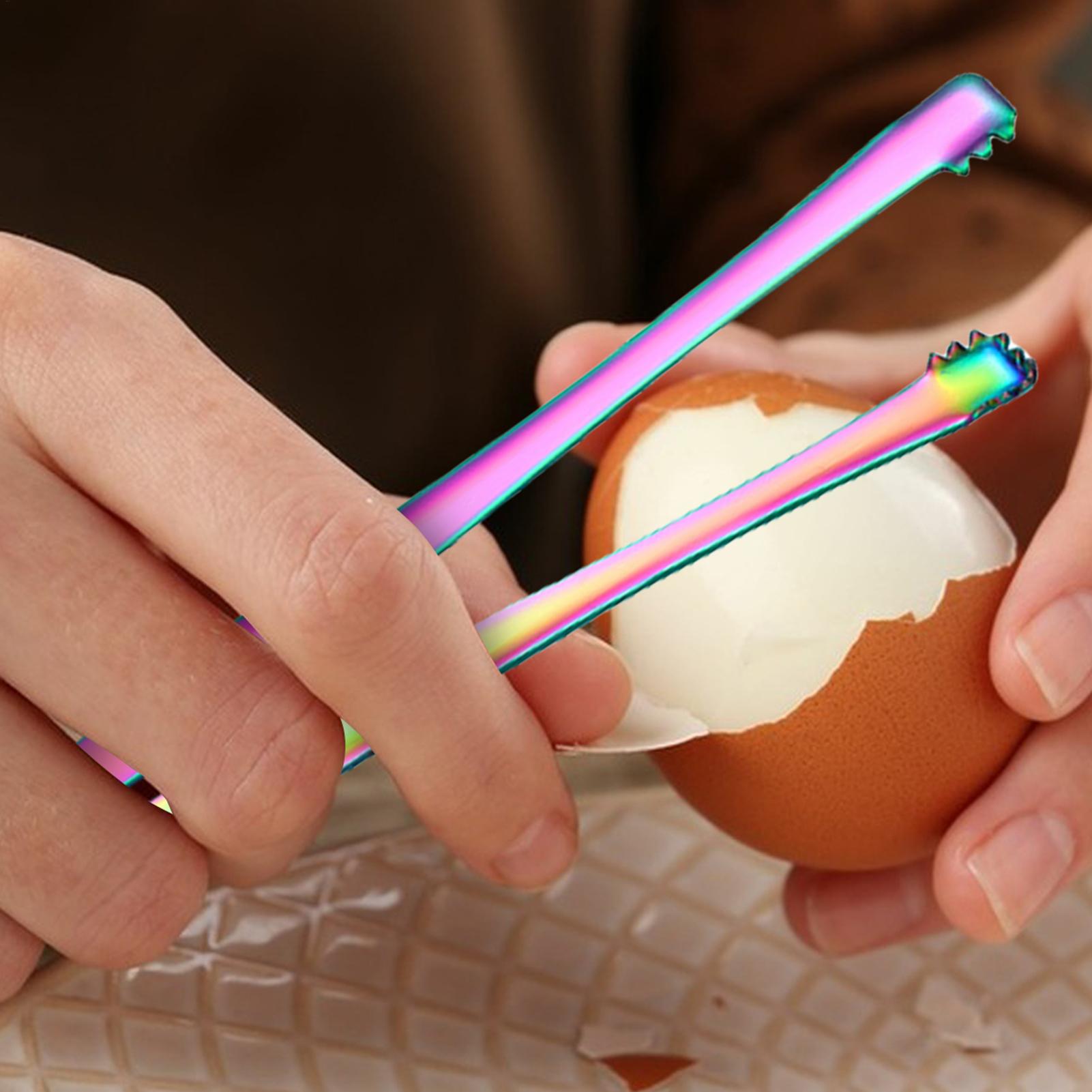 1PC Eggs Chalaza Remover Eggshell Fragment Removal Stainless Steel Egg Chalaza Membrane Removal Tool For Kitchen Egg Tools