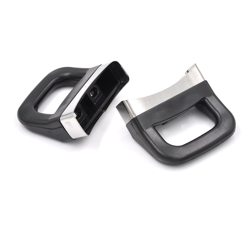 2 Stuks Handvat Zwart Voor Koken Tool Bakeliet Metalen Druk Pan Fornuis Stoomboot Saus Pot Vervanging Korte Side Helper: Default Title