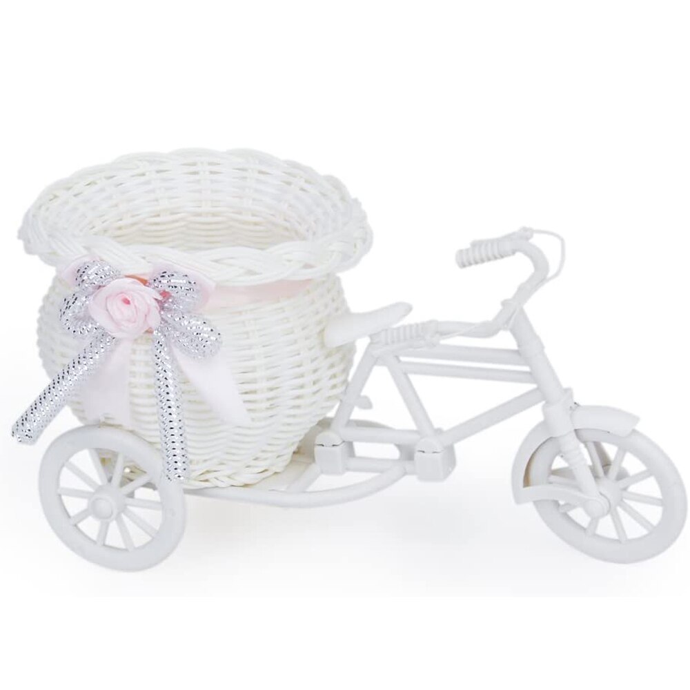 One Piece Flower Set Basket Bike Shape Rack Home D... – Vicedeal