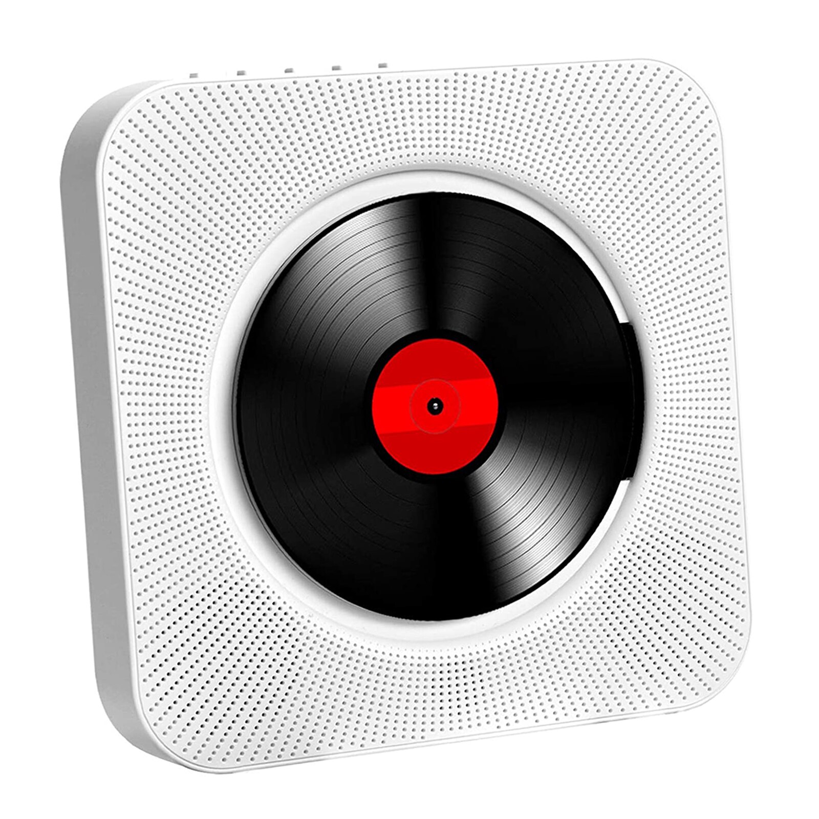 Heim-bluetooth-cd-player, wandmontage, fernbedienung mit kopfhöreranschluss