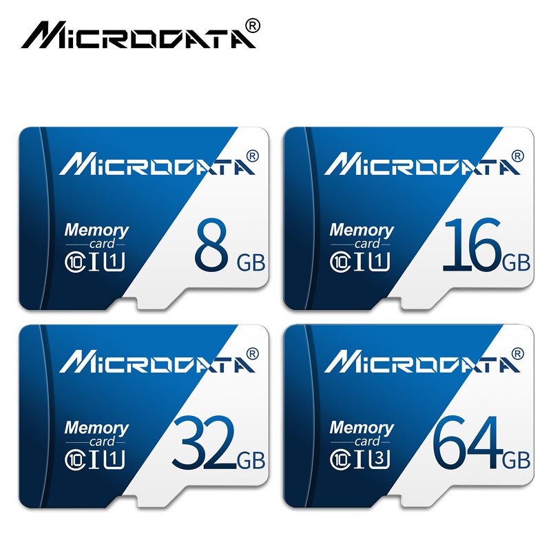 Micro Sd Card High Speed Geheugenkaart 64Gb 128Gb Micro Tf-kaart Neutrale Memory Disk 32gb 16Gb 8Gb 4Gb Met Adapter