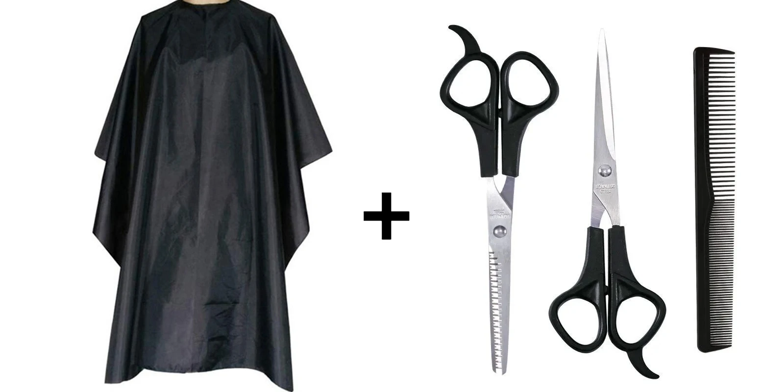 Kappersschaar 6 Inch Schaar Kit Tool voor Snijden Dunner wordend Haar Kam Kapper Accessoires Salon Kappersscharen: Rood