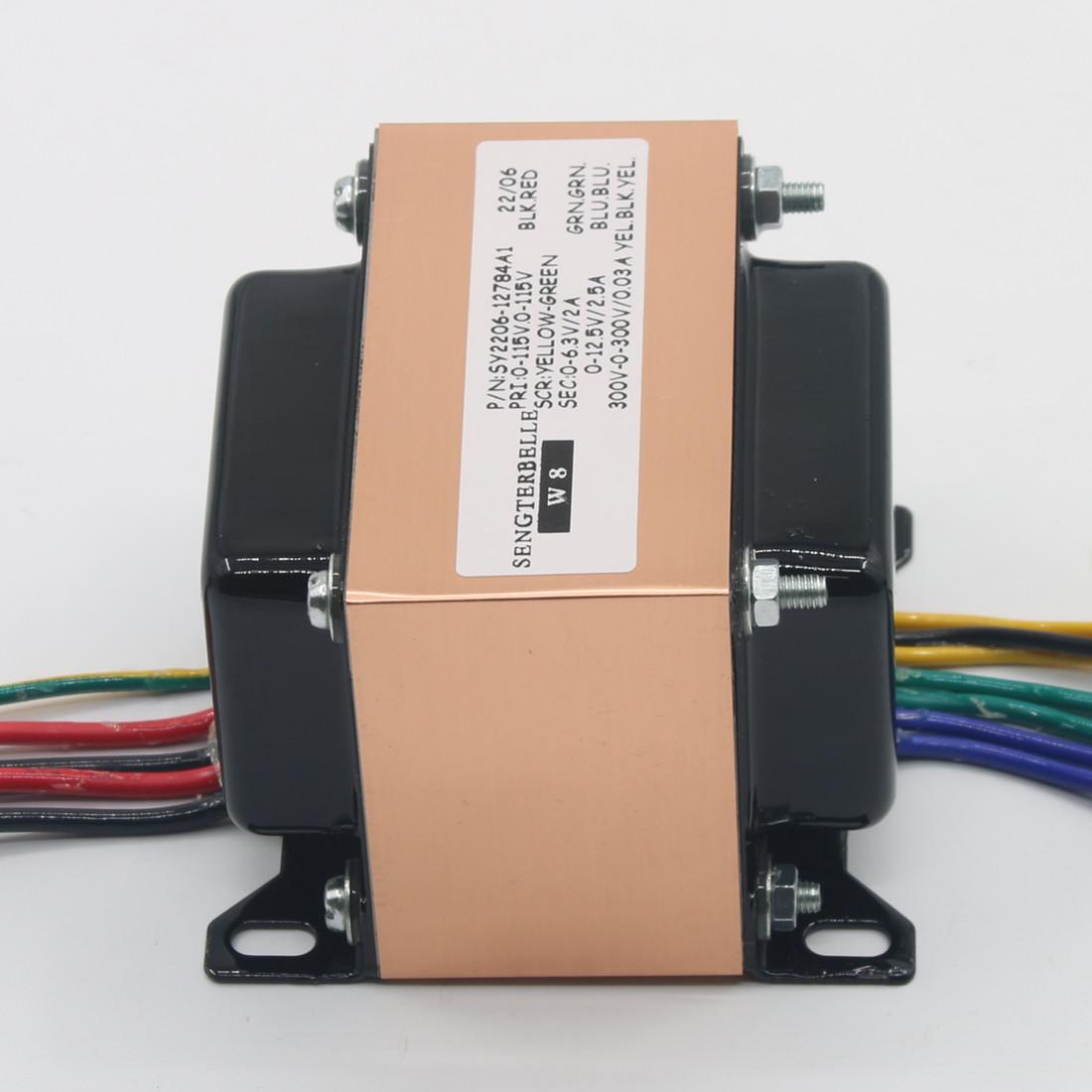 62W EI Audio Power High Voltage Transformer Dual 300V+13.6V+ 6.3V For Tube Preamp Phono Amplifier SY2206-12784A1