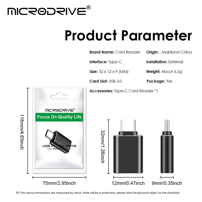 2 in 1 OTG Adapter USB3.0 To USB C / Type-C To USB 3.0 Flash Drive USB-C Adapter Pendrive Stick