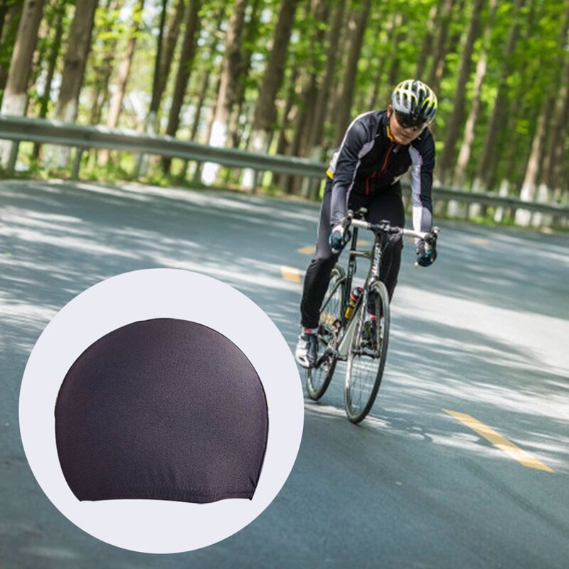 Män sommar cykling hatt cyklar hastighet torkning hatt elasticitet sport hattar hjälmar innerkepsar kvinna cykel cykling huvudbonader