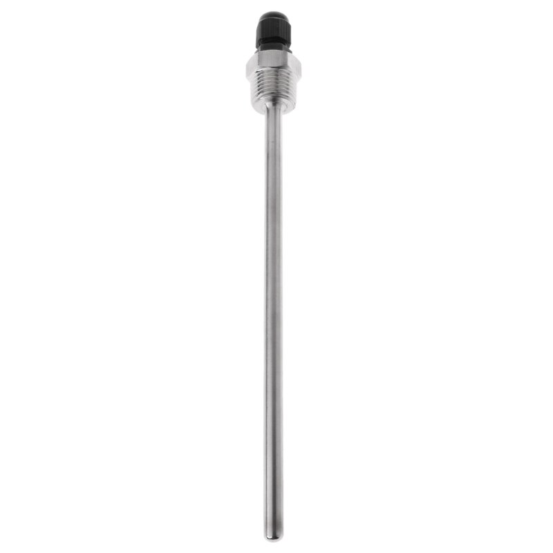 30-200mm Thermowell Stainless Steel 304 1/2" BSP G Thread for Temperature Sensor: 200mm