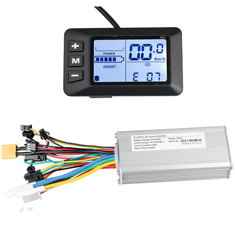 250W 350W 24V 36V 48V Elektrische Fiets Display Ebike LCD Bike Bedieningspaneel Waterdichte USB elektrische Fietsen Display Controller