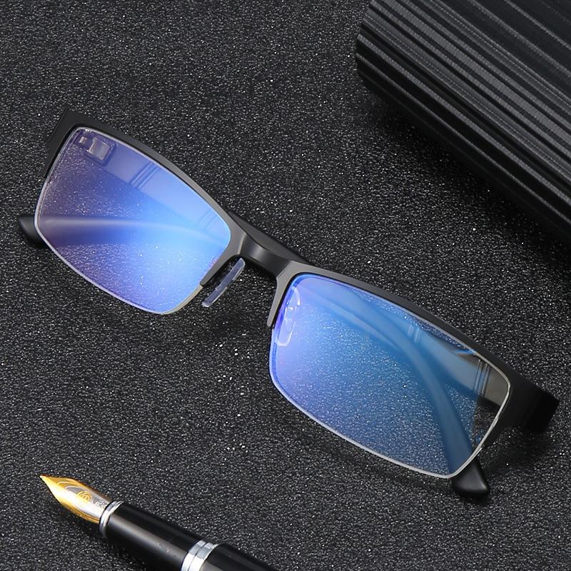 Titanium Computer Bril Anti Blauw Licht Blocking Filter Vermindert Digitale Oog Stam Clear Regelmatige Gaming Goggles Eyewear TR90