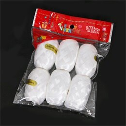 Ballon à feuille multicolore pour fête d'anniversaire mariage, banderole à Ballon multicolore 5mm x 10m 6 pièces: whiteB