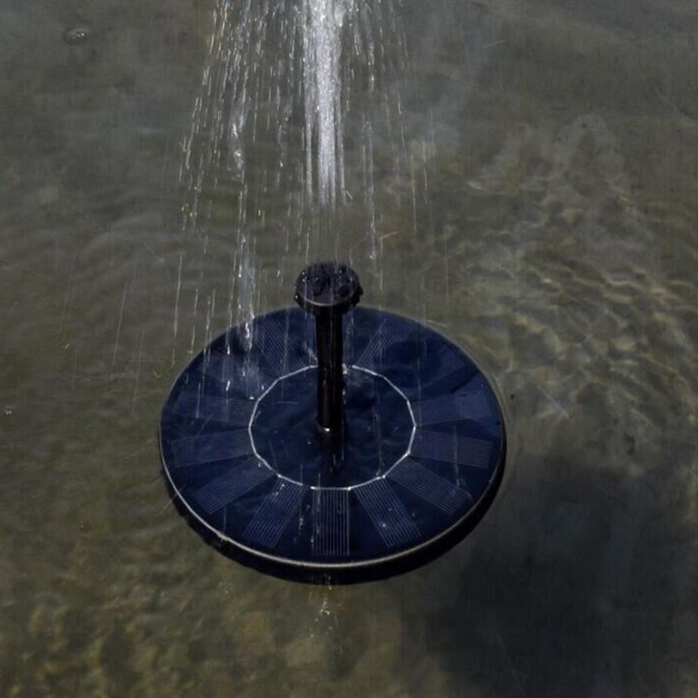 1.0W 160L/H Solar Water Panel Power Pump Fountain Set Pond Garden Power Panel Kit Pool Watering Submersible DC 7V