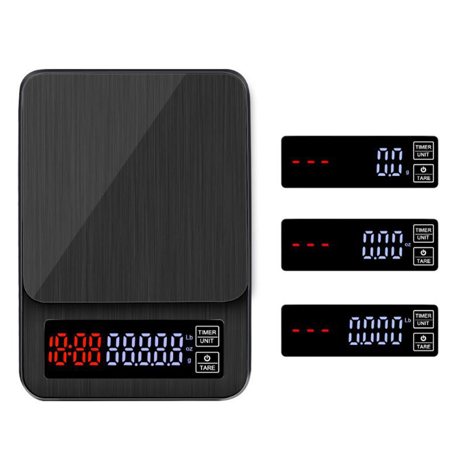 Mini Coffee Scale with Timer Digital Pour Over Drip Espresso Scale LCD Display