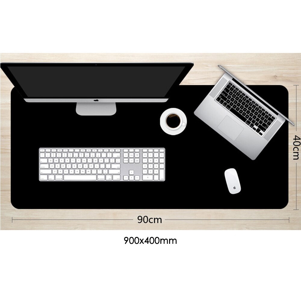 Gamer Mousepad Anti-slip Natural Rubber Desk Mat Mouse Mat Locking Edge Play Mat of Computer Keyboard Gameing Mouse Pad 4 Color