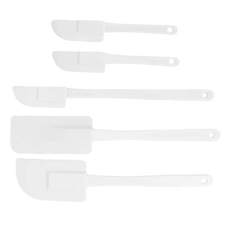 5pcs Wax Spatula Set Silicone Reusable Waxing Stirrer Applicator Multifunctional Wax Sticks for Home Salon Use